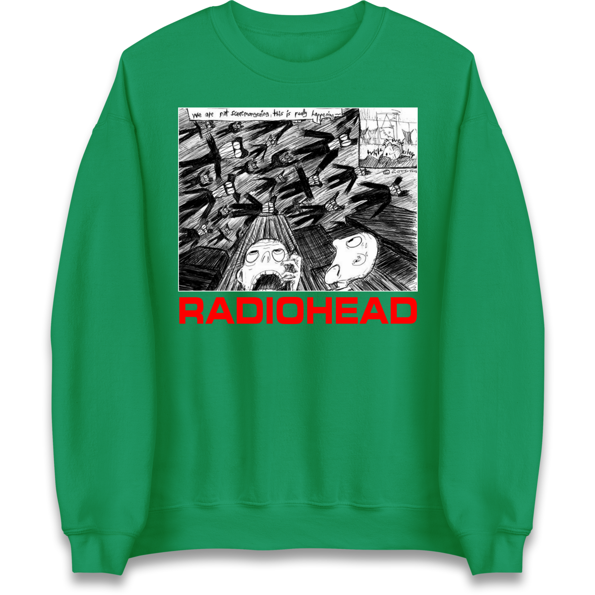 Radiohead We Are Not Screaming Sweatshirt