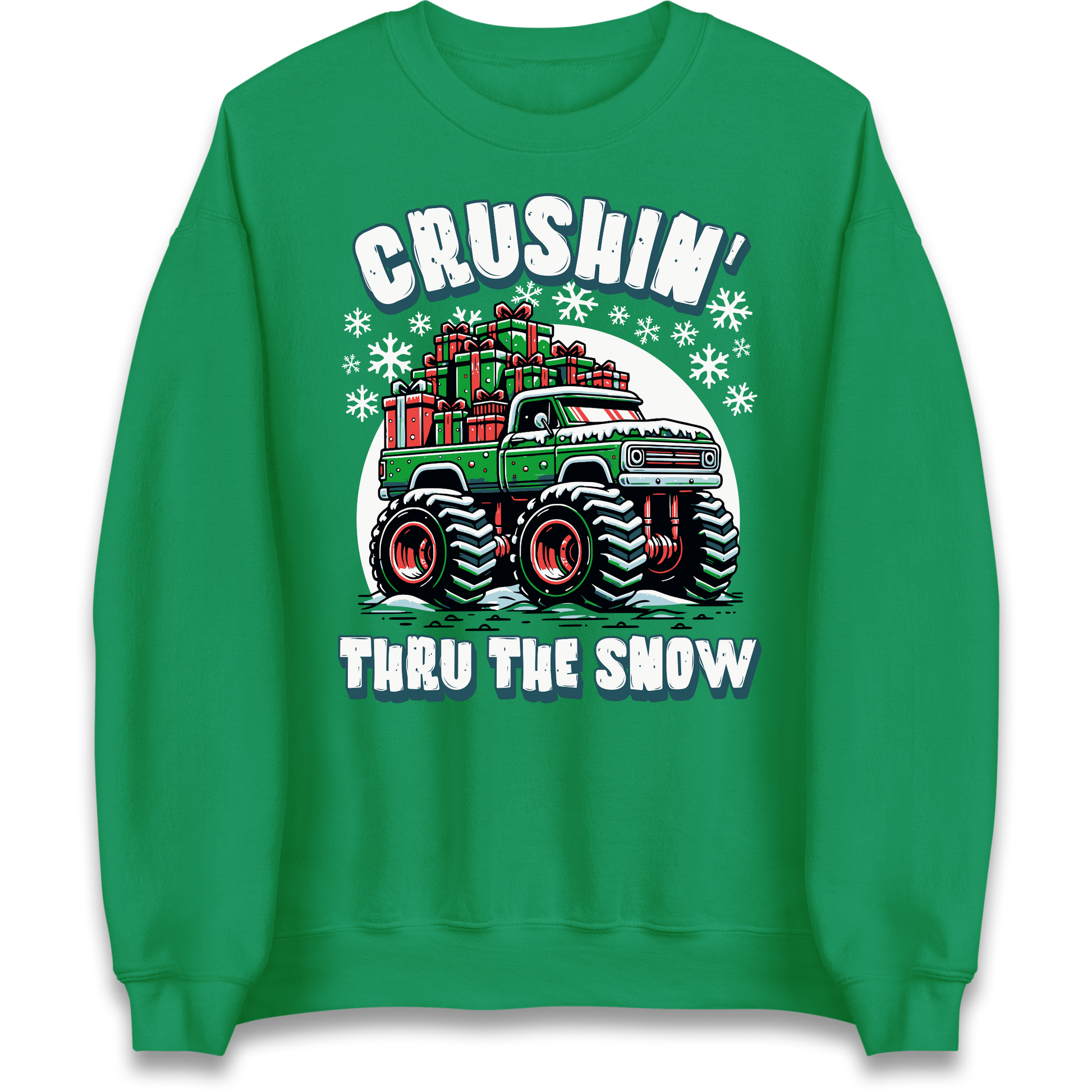 Crushin Thru The Snow Sweatshirt