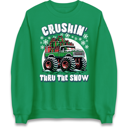 Crushin Thru The Snow Sweatshirt