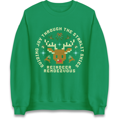 Reindeer Rendezvous Christmas Sweatshirt