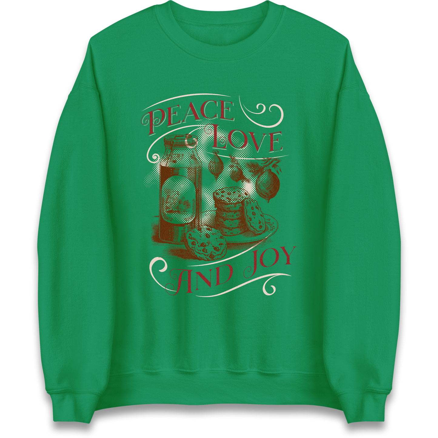 Peace Love And Joy Christmas Sweatshirt