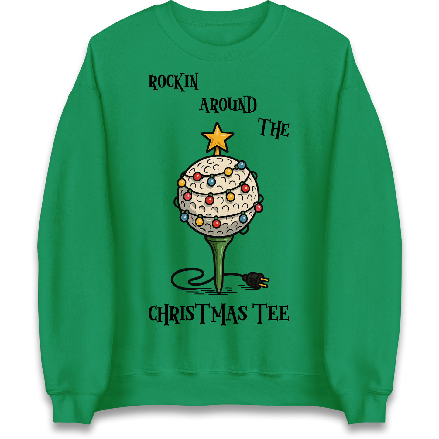 Golf Christmas Sweatshirt