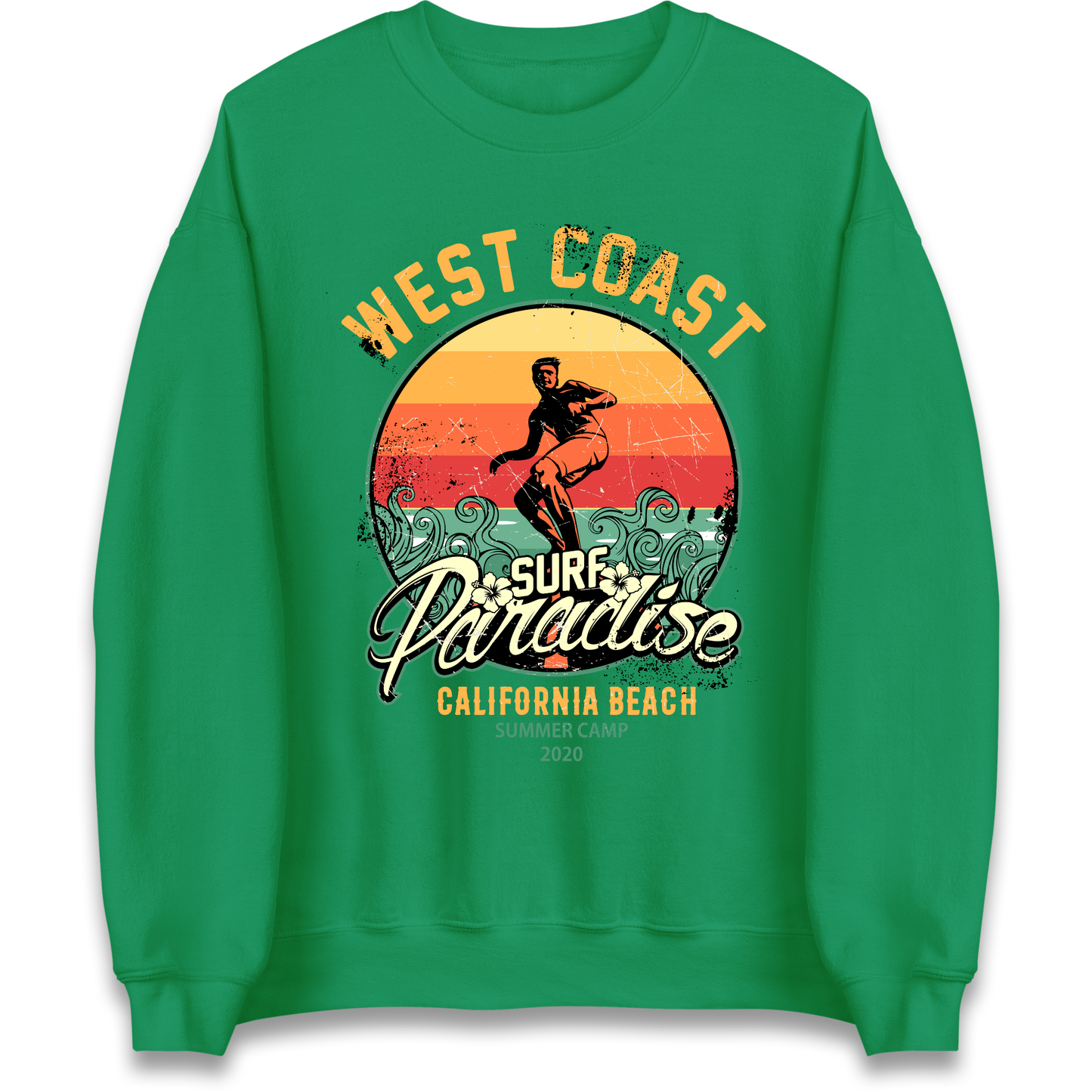 West Coast Surf Paradise Sweatshirt