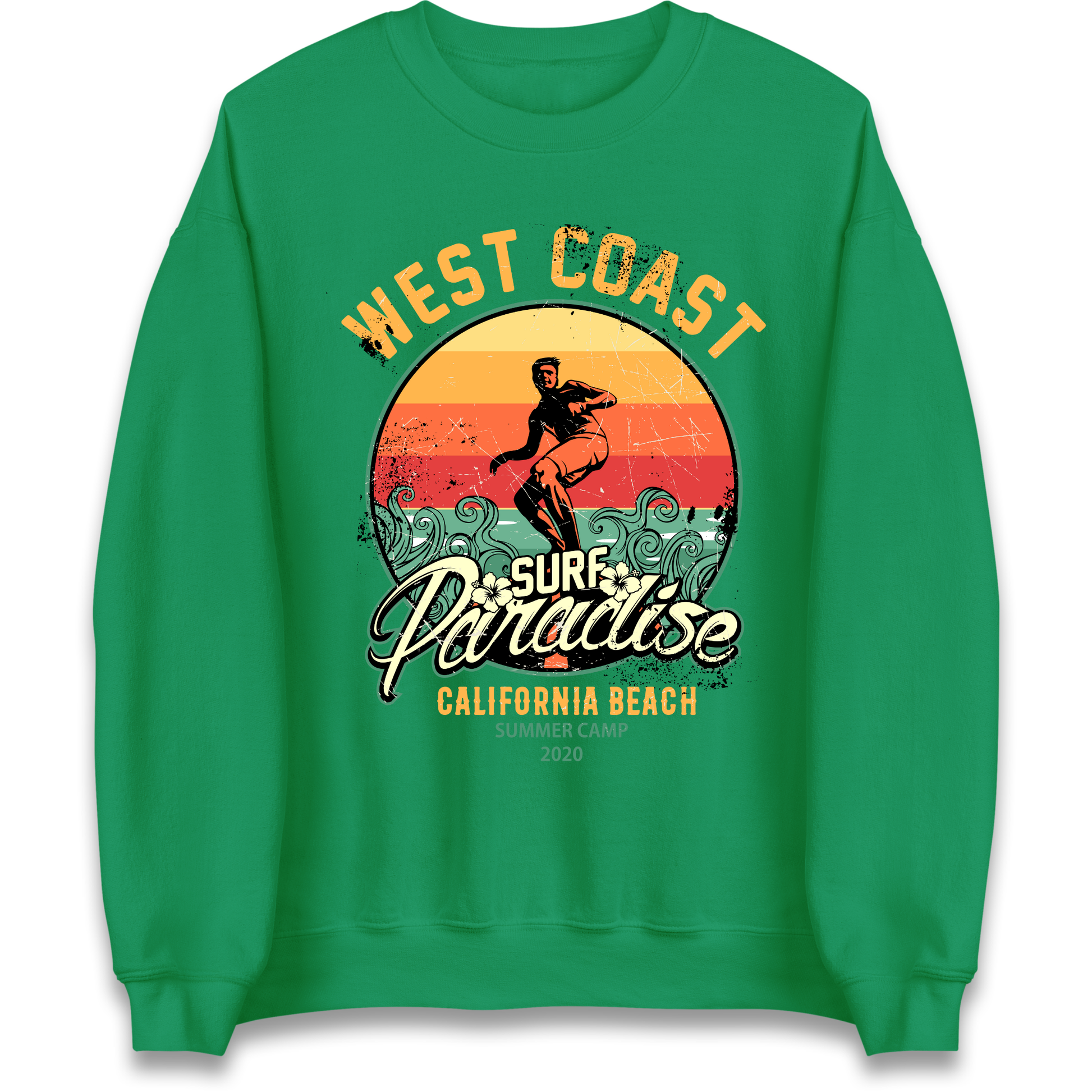 West Coast Surf Paradise Sweatshirt