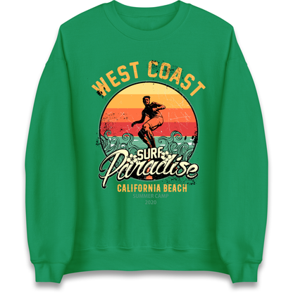 West Coast Surf Paradise Sweatshirt