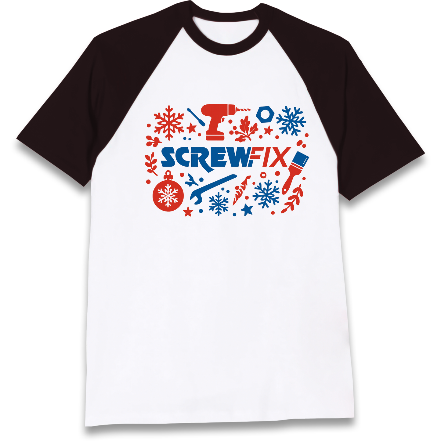 Screwfix Christmas Raglan T Shirt