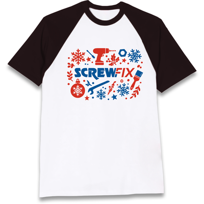 Screwfix Christmas Raglan T Shirt