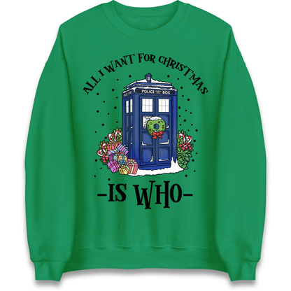 Dr Who Christmas Jumper