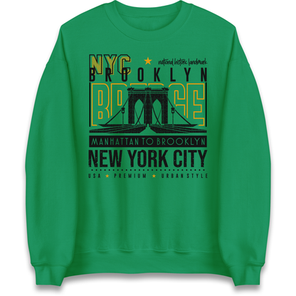 NYC Brooklyn Bridge Sweatshirt