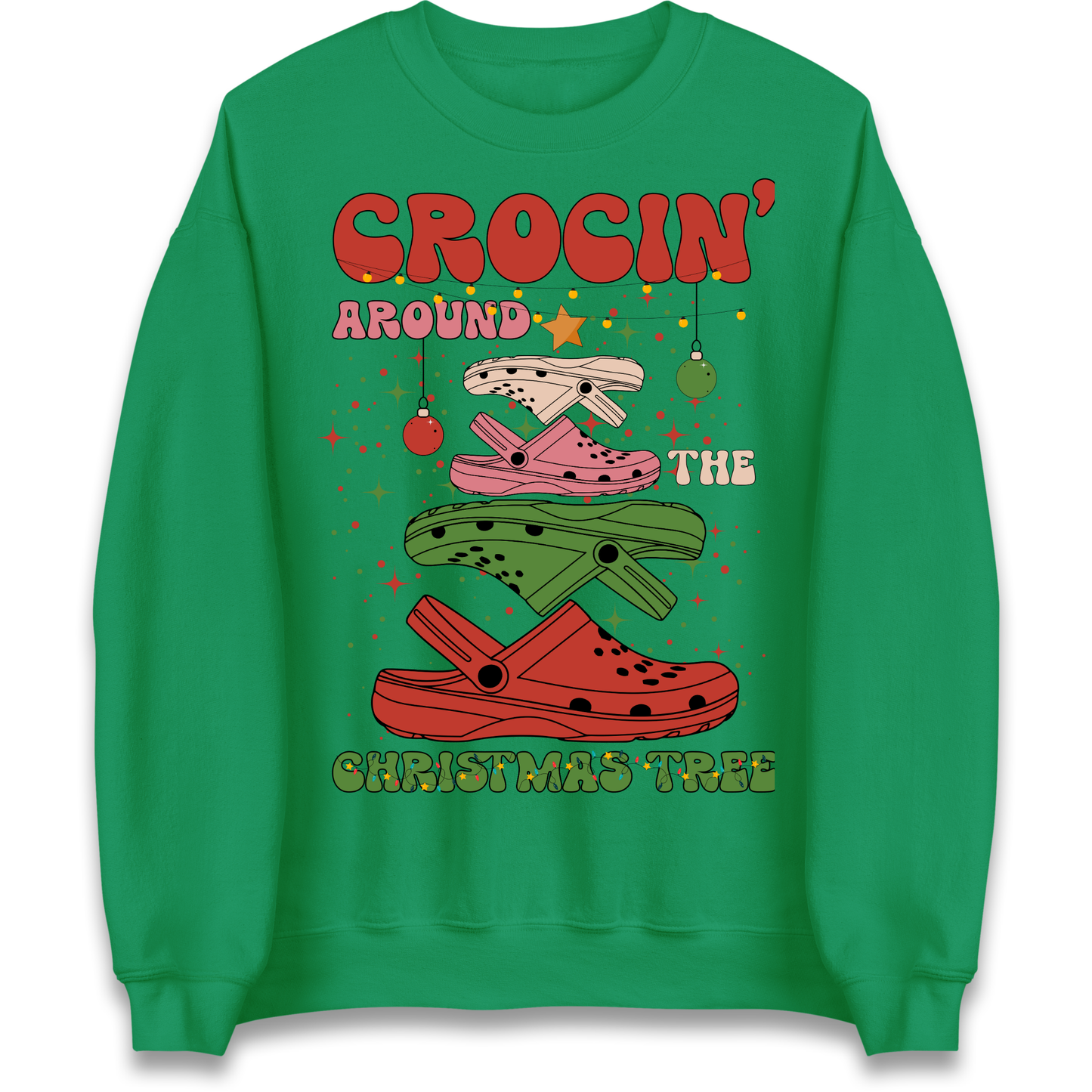 Crockin Around the Christmas Tree Christmas Sweatshirt