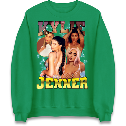 Kylie Jenner Pink Lips Sweatshirt
