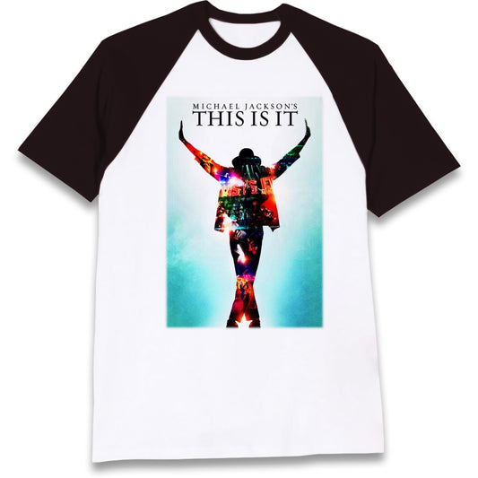 Michael jackson Raglan T Shirt