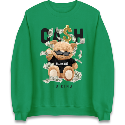 Teddy Bear Billionaire Streetwear Sweatshirt