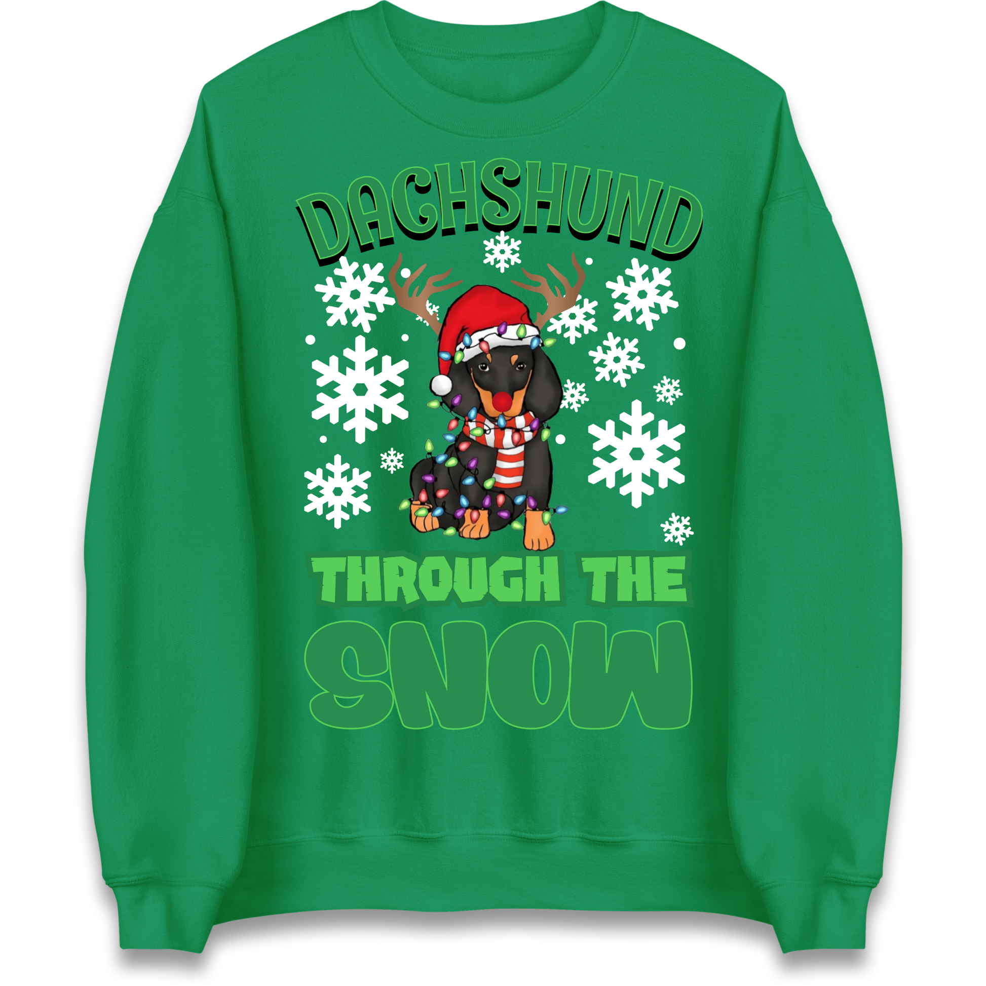 Dachshund Dog Christmas Jumper