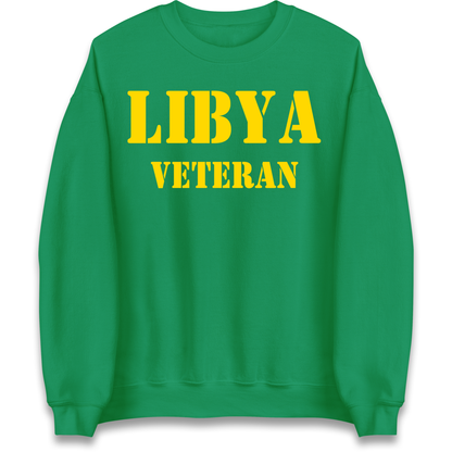 Libya Veteran Sweatshirt