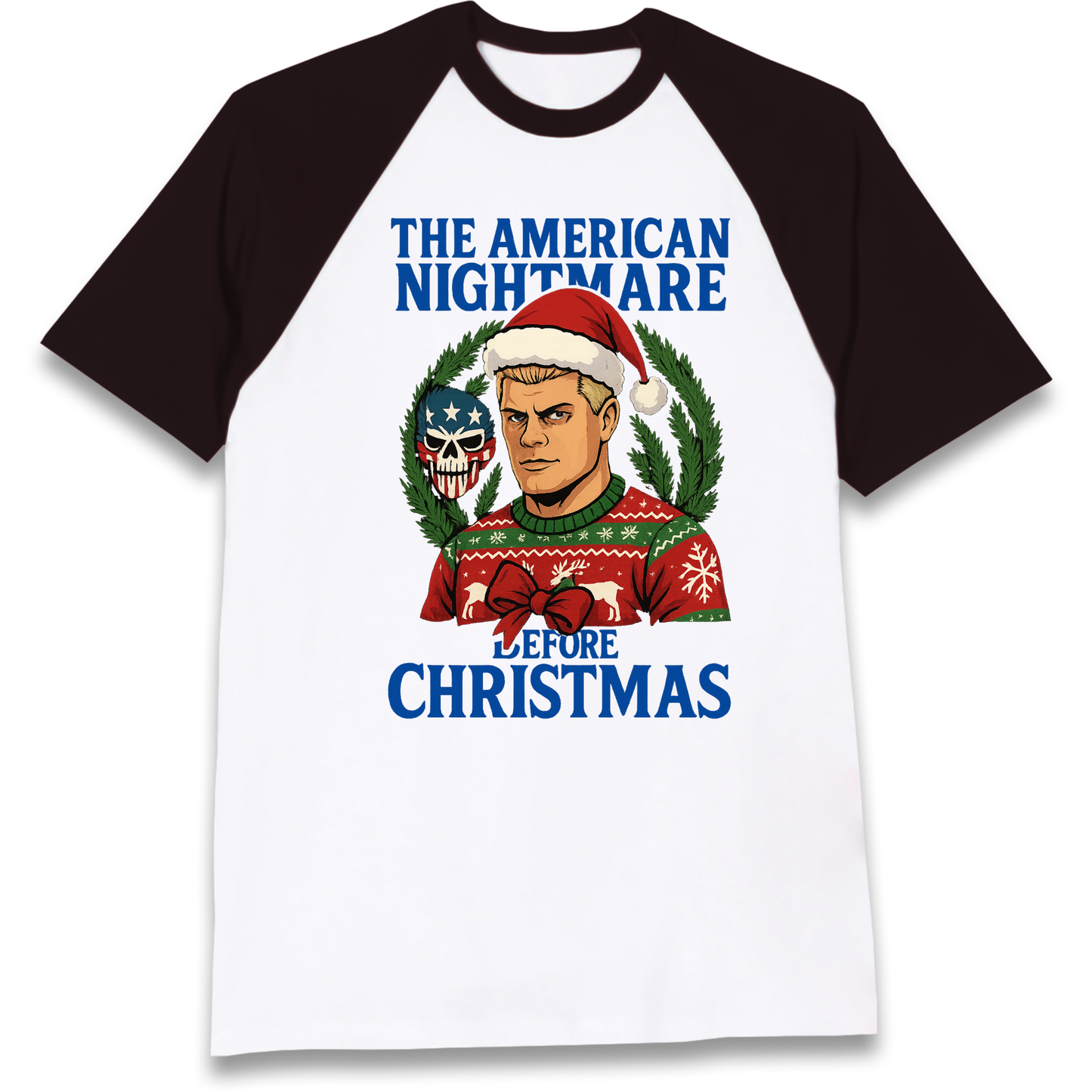 Cody Rhodes Christmas Raglan T Shirt