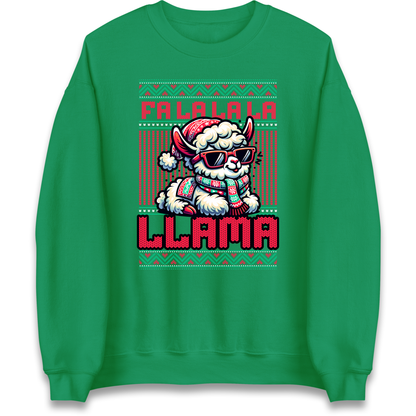 FA LA LA LA LLAMA Sweatshirt