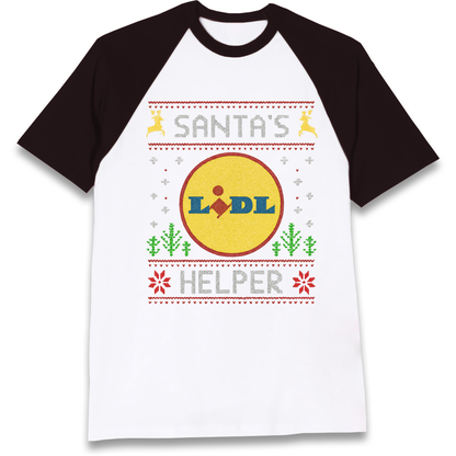Lidl Christmas Raglan T Shirt