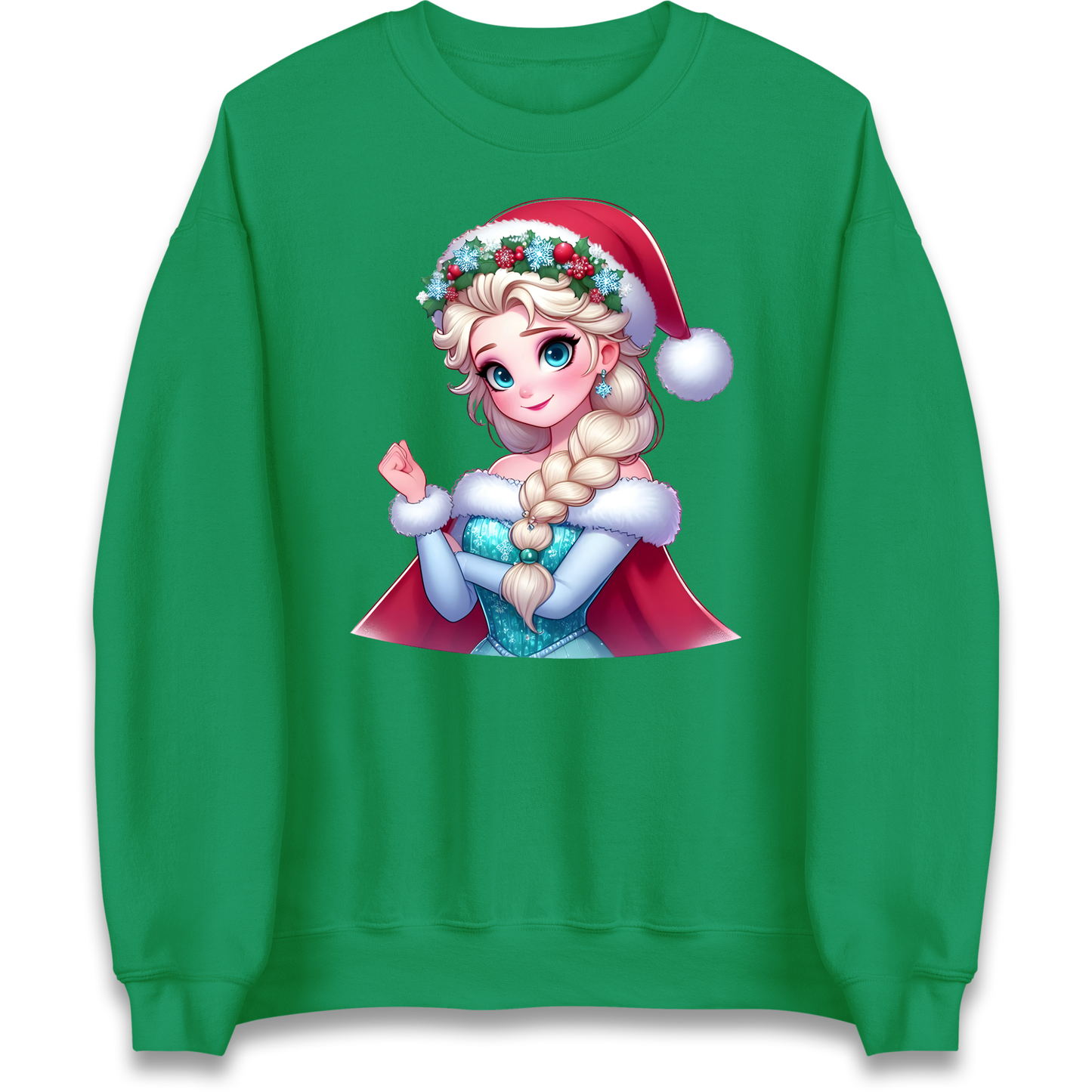 Elsa Frozen Santa Sweatshirt