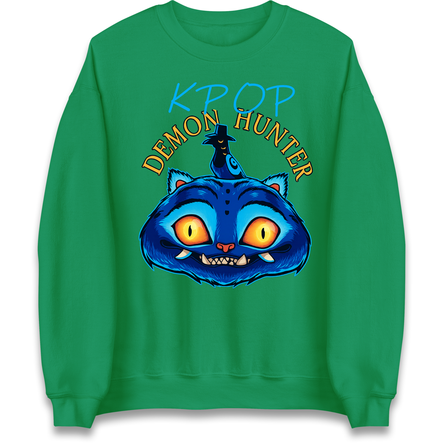 Kpop Demon Hunter Derpy Tiger Sweatshirt