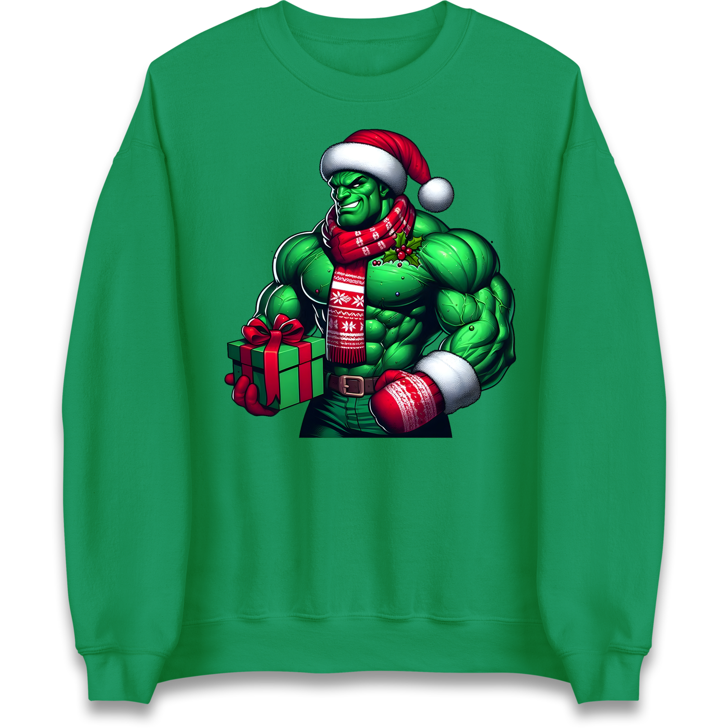 The Hulk Santa Sweatshirt