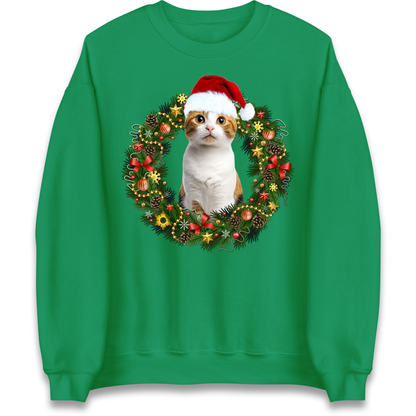 Cat Christmas Sweatshirt