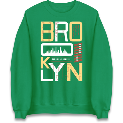 Brooklyn New York Urban District Sweatshirt