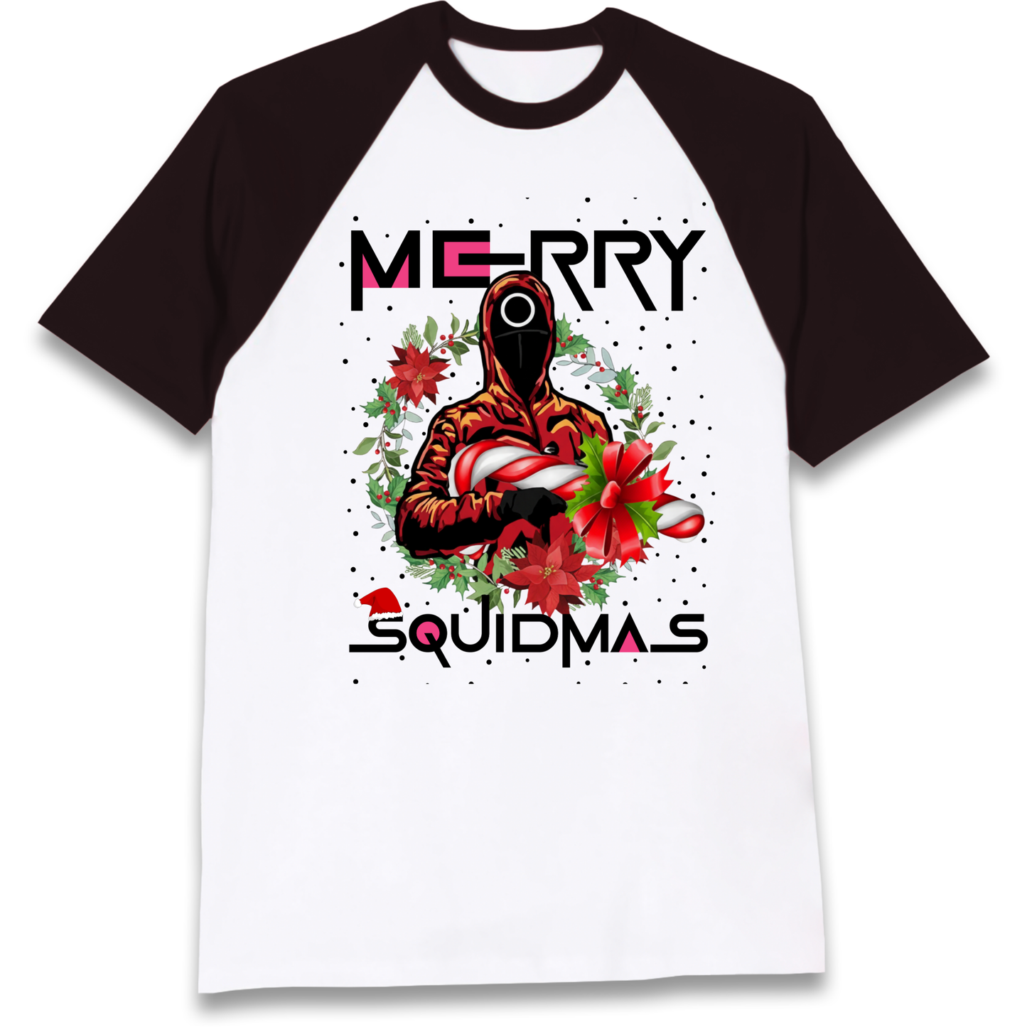 Merry Squid Games Raglan T Shirt