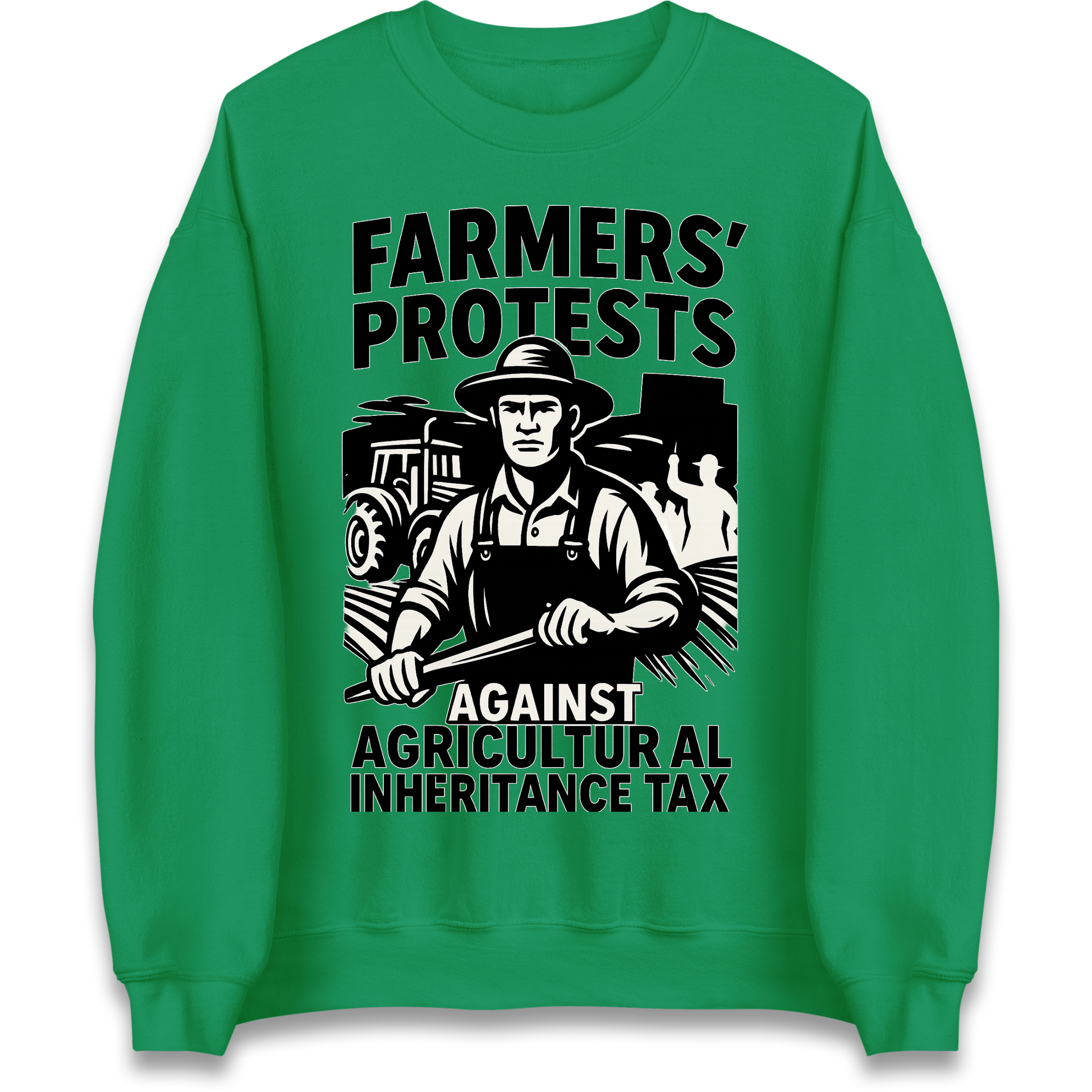 Farmers’ Protests Against Agricultural Inheritance Tax Sweatshirt