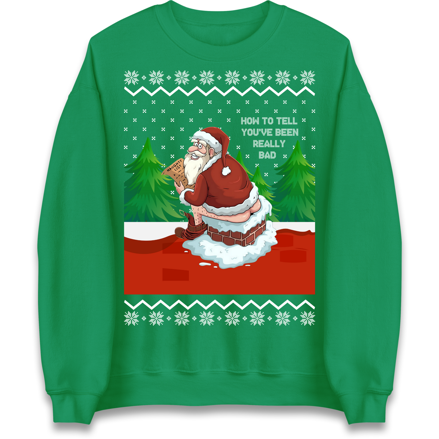 How To Tell That You've Been Really Bad Sweatshirt