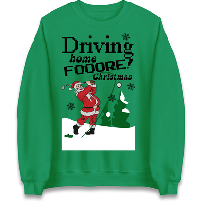 Christmas Golf Sweatshirt