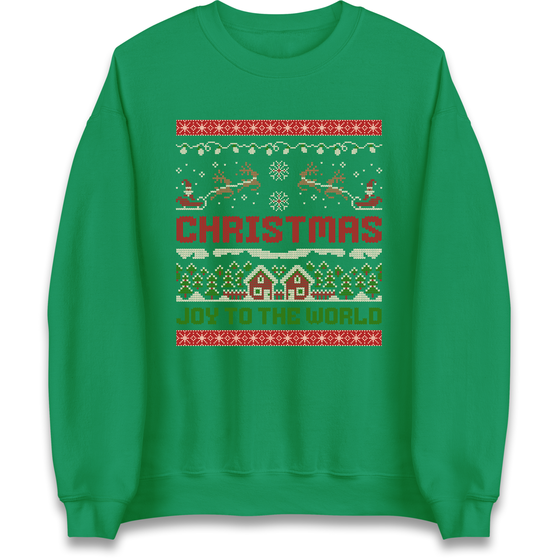 Christmas Joy to the World Christmas Sweatshirt
