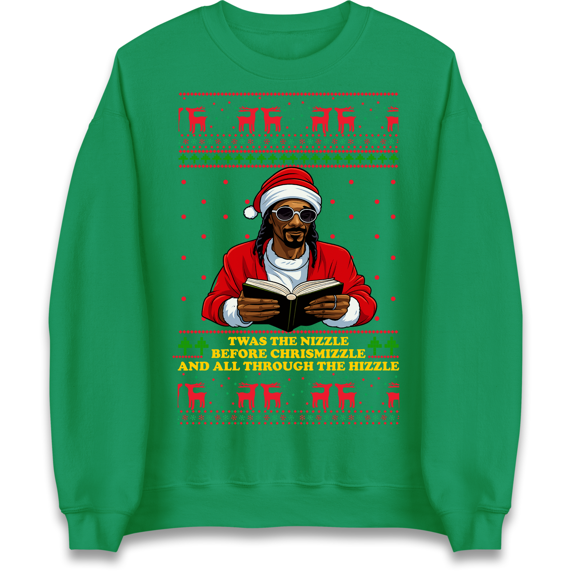 Snoop Dogg Nizzle Christmas Jumper