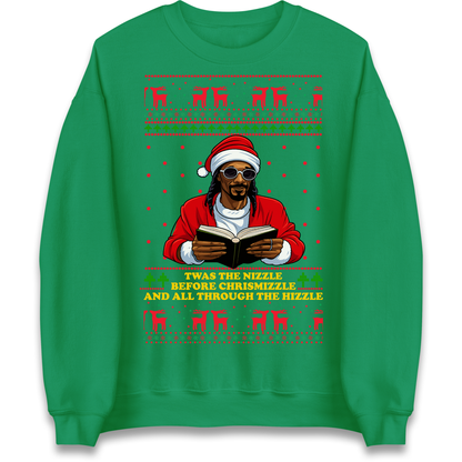 Snoop Dogg Nizzle Christmas Jumper