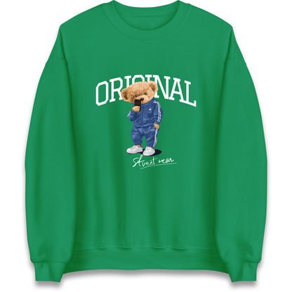Teddy Bear Original Streetwear Sweatshirt