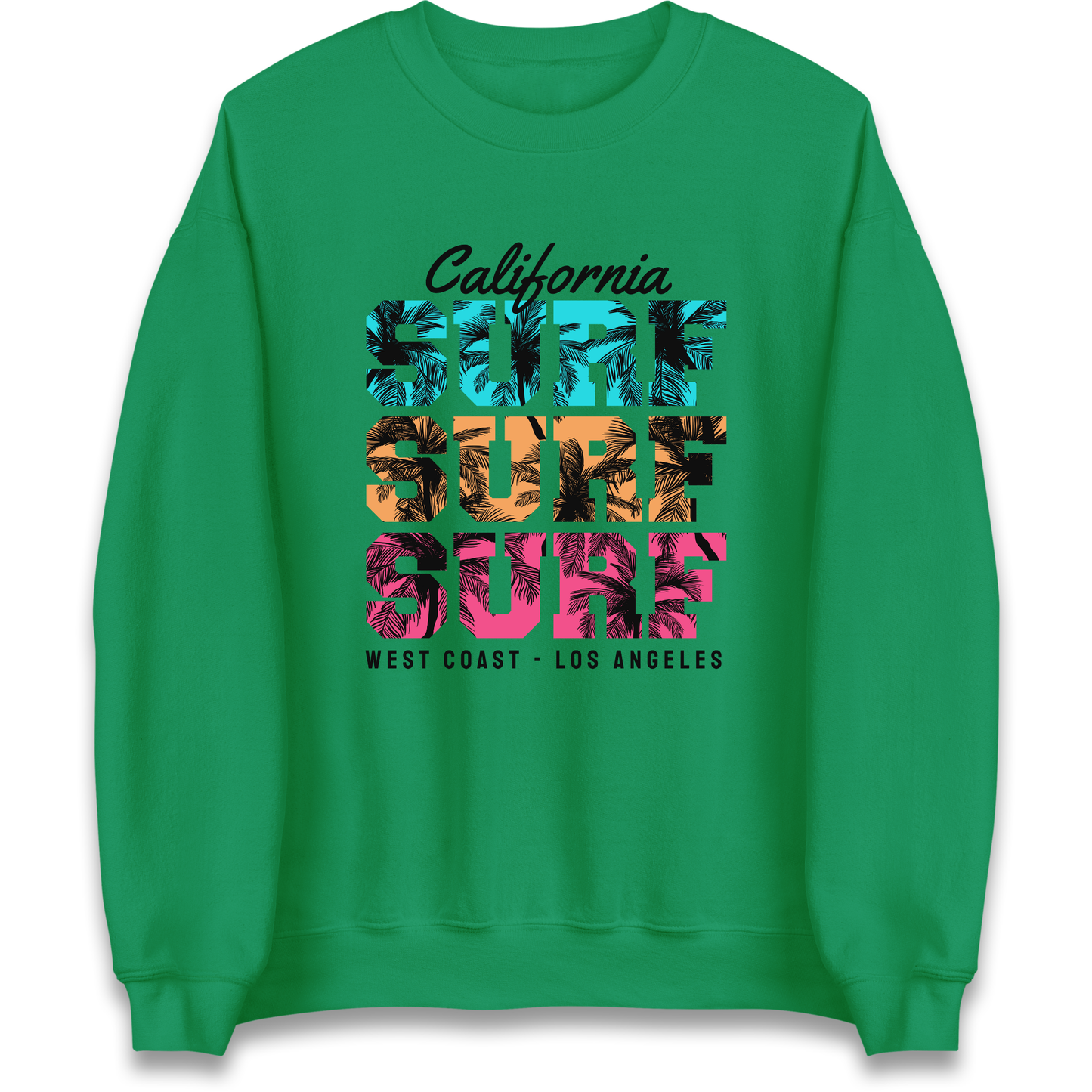 California Surf Surf Surf Sweatshirt