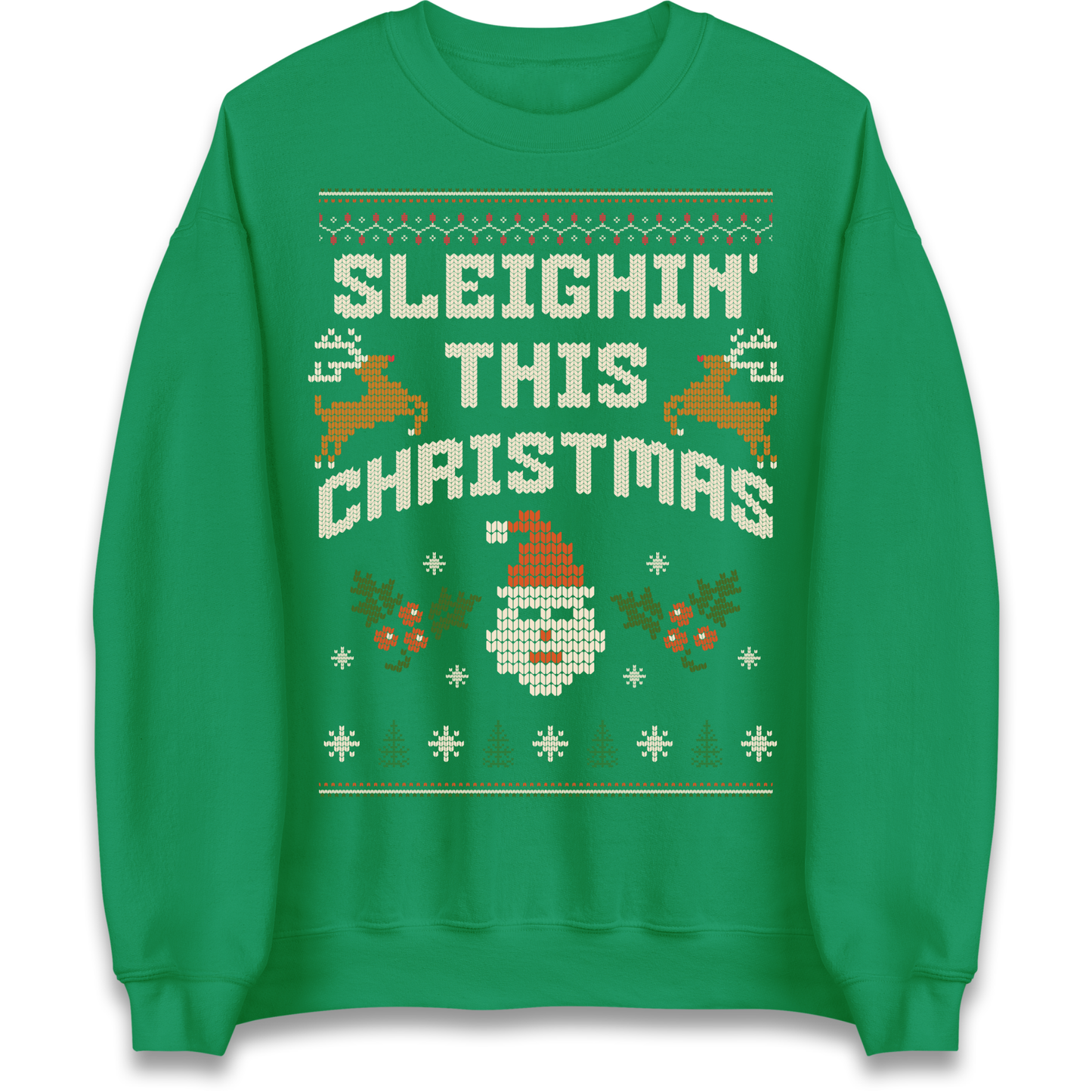 Sleighin This Christmas Christmas Sweatshirt