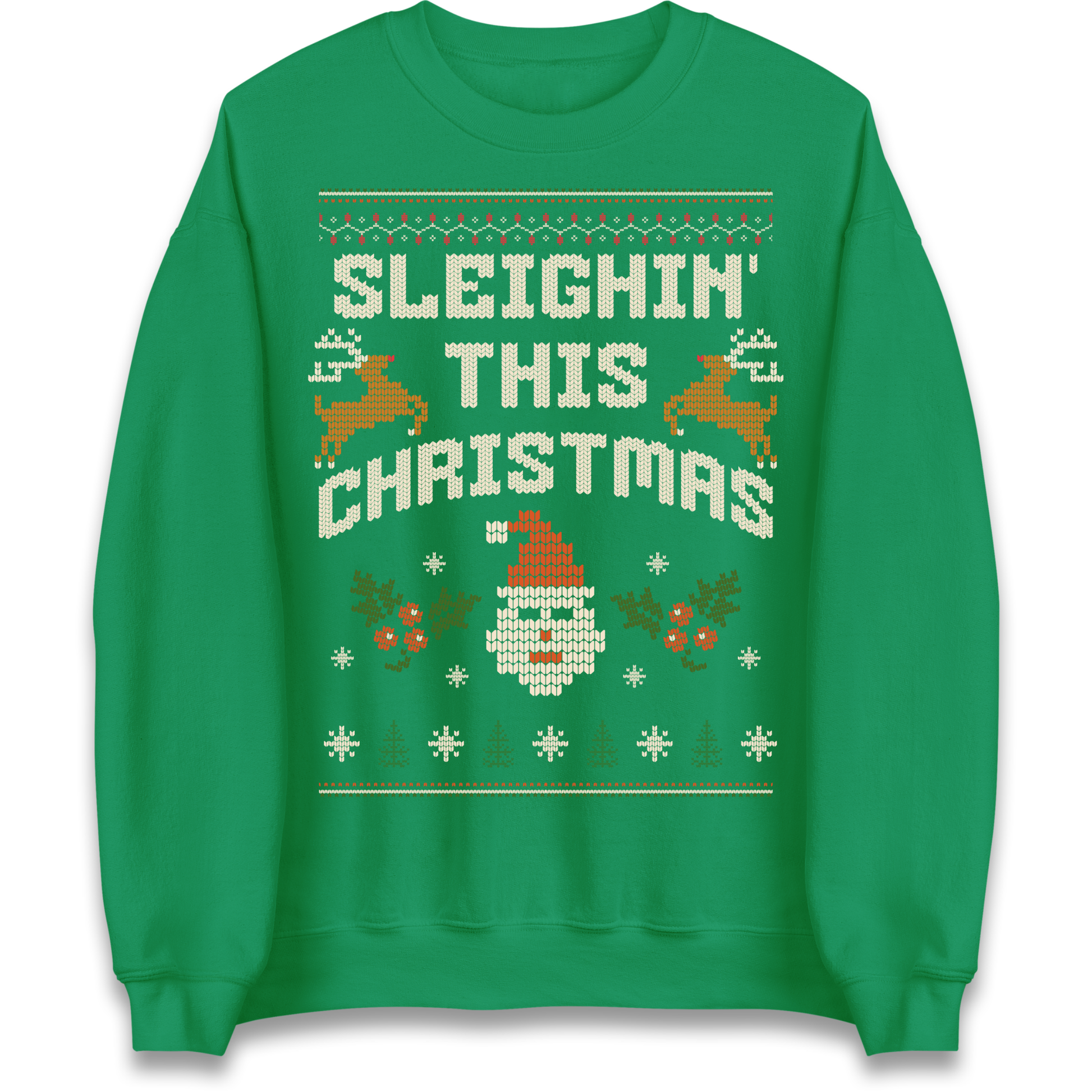 Sleighin This Christmas Christmas Sweatshirt