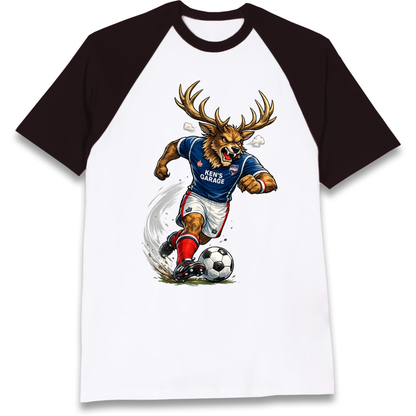 Classic Ross County 1991 Football Raglan T Shirt