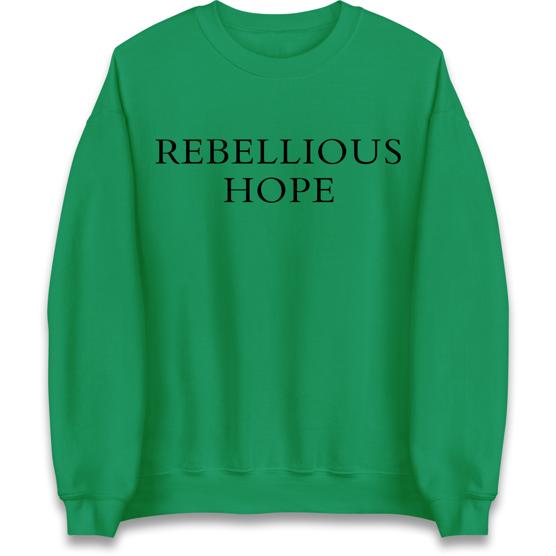Rebellious Hope Embroidered Sweatshirt