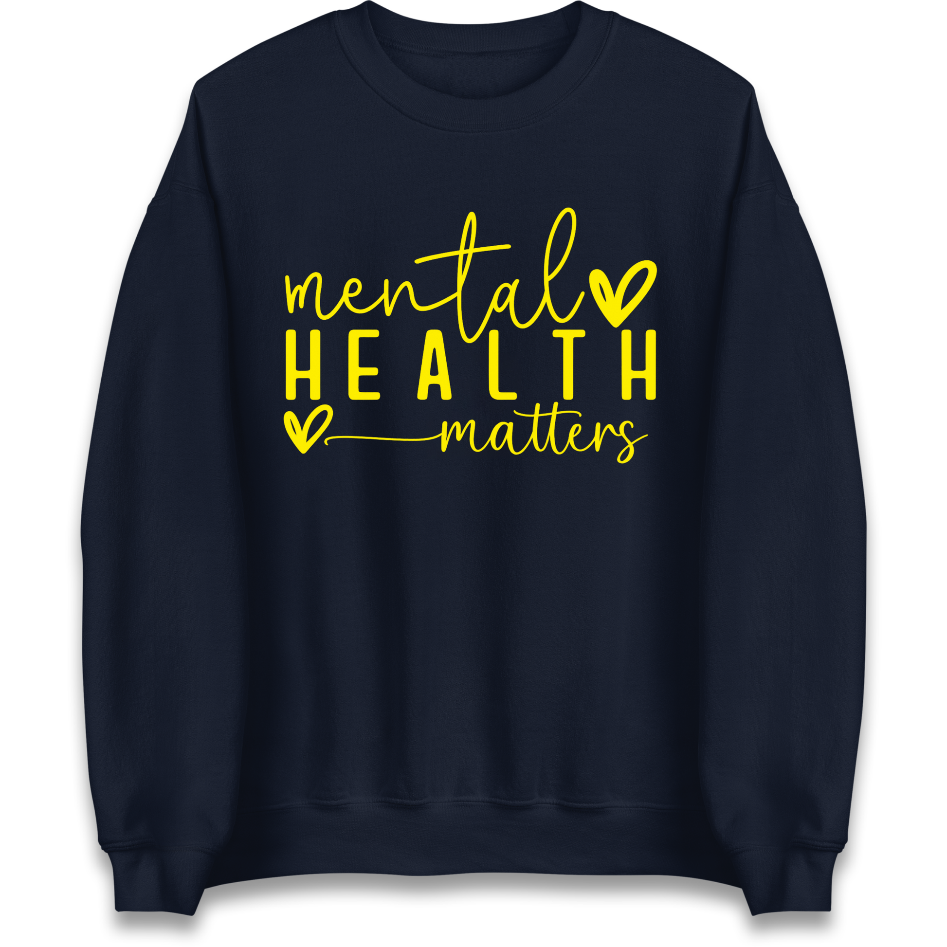 Yellow Mental Health Sweatshirt