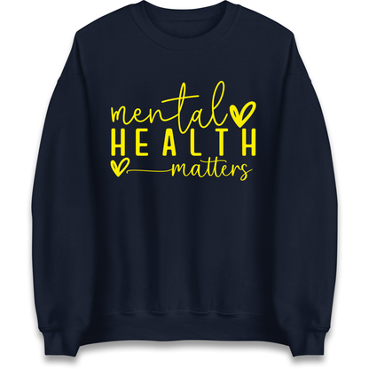 Yellow Mental Health Sweatshirt