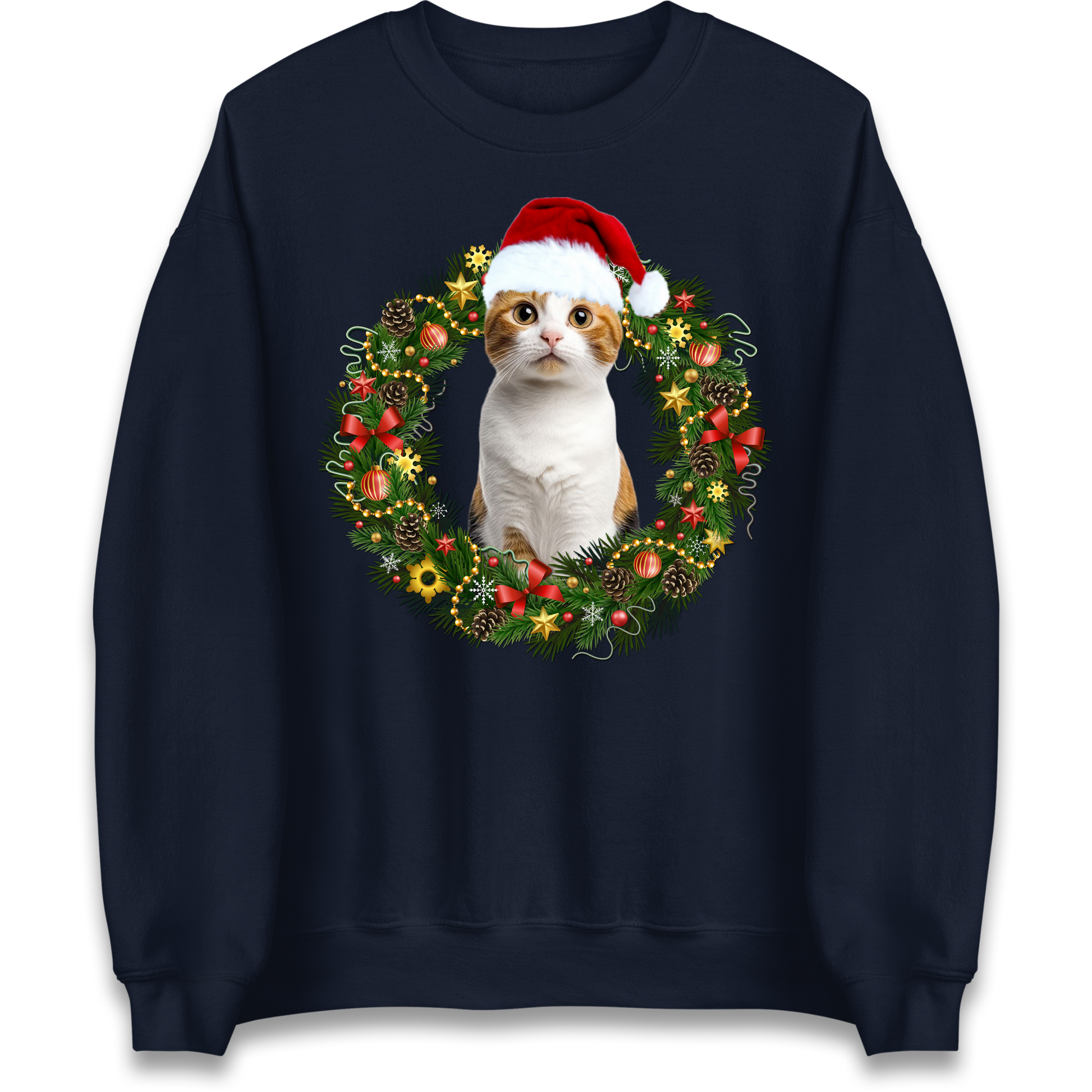 Cat Christmas Sweatshirt