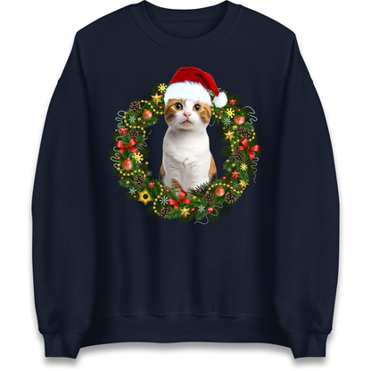 Cat Christmas Sweatshirt