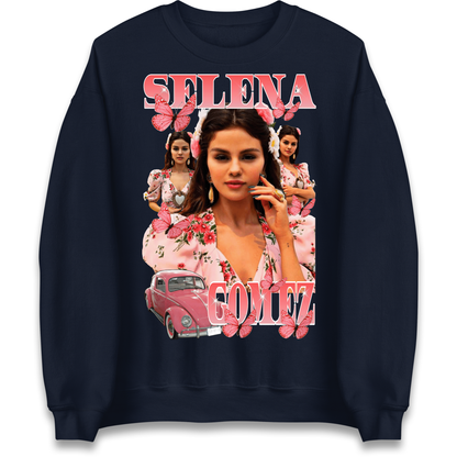 Selena Gomez Pink Sweatshirt
