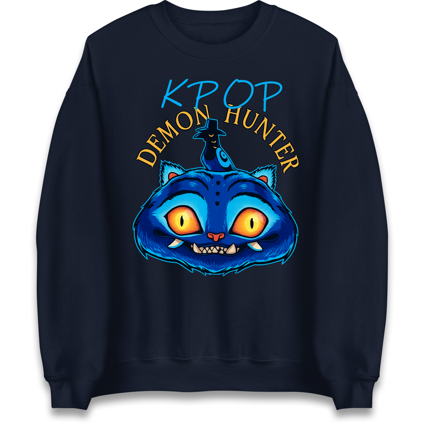 Kpop Demon Hunter Derpy Tiger Sweatshirt