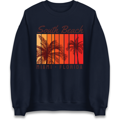 South Beach Miami Florida Sweatshirt