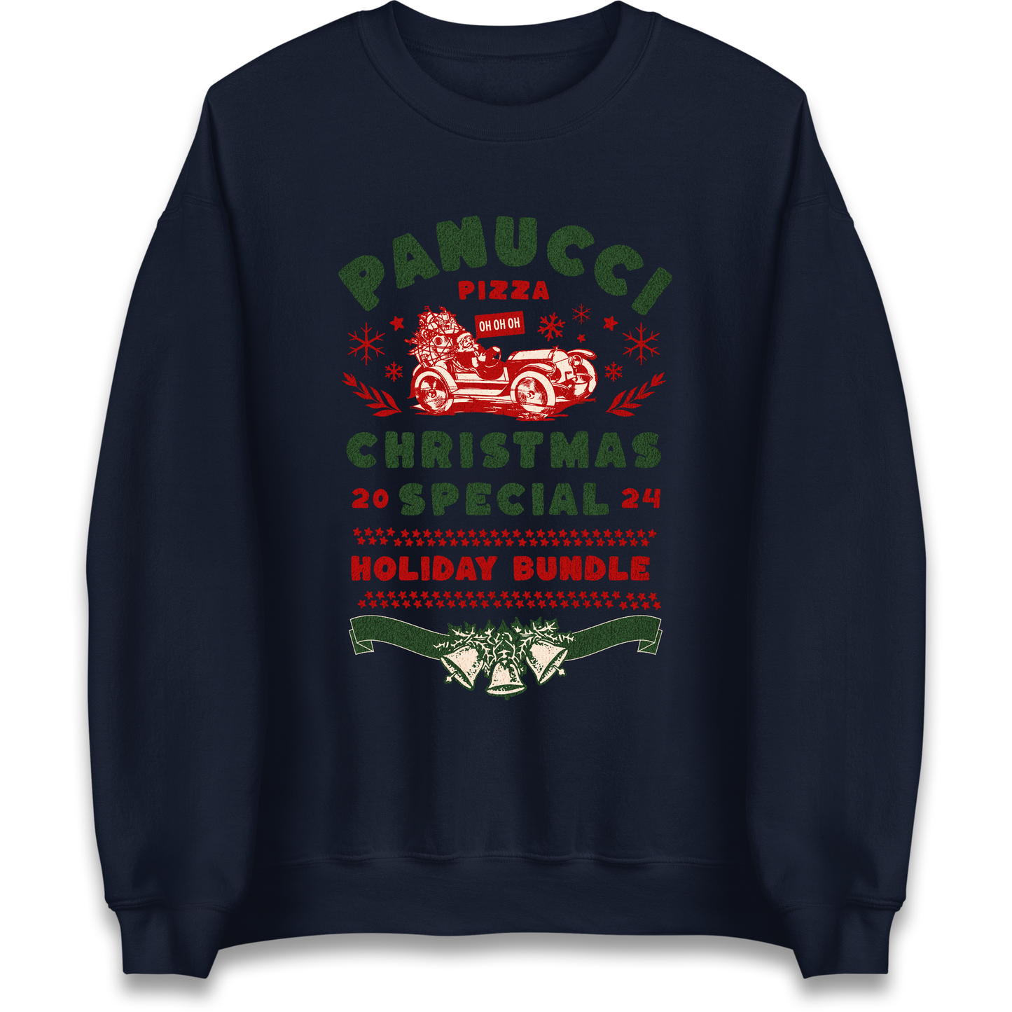 Panucci Pizza Christmas Special Christmas Sweatshirt