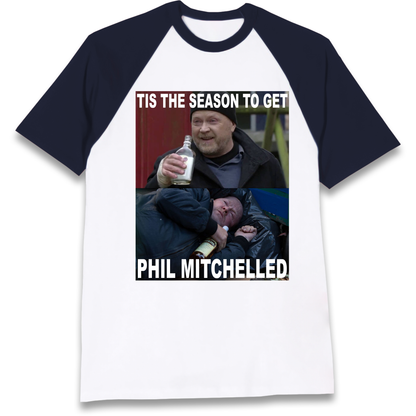 Phil Mitchell Christmas Raglan T Shirt