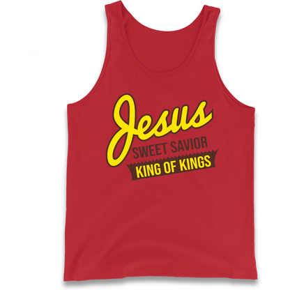 Jesus Sweet Saviour King of Kings Tank Top